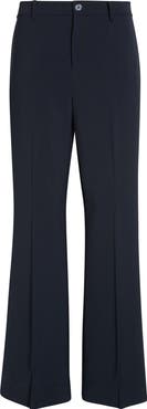 Lauren Ralph Lauren Stretch Crepe Straight Leg Pants