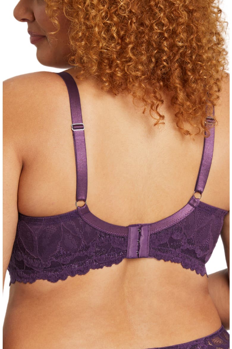 Royale Sublime Underwire Bra, Alternate, color, PINOT