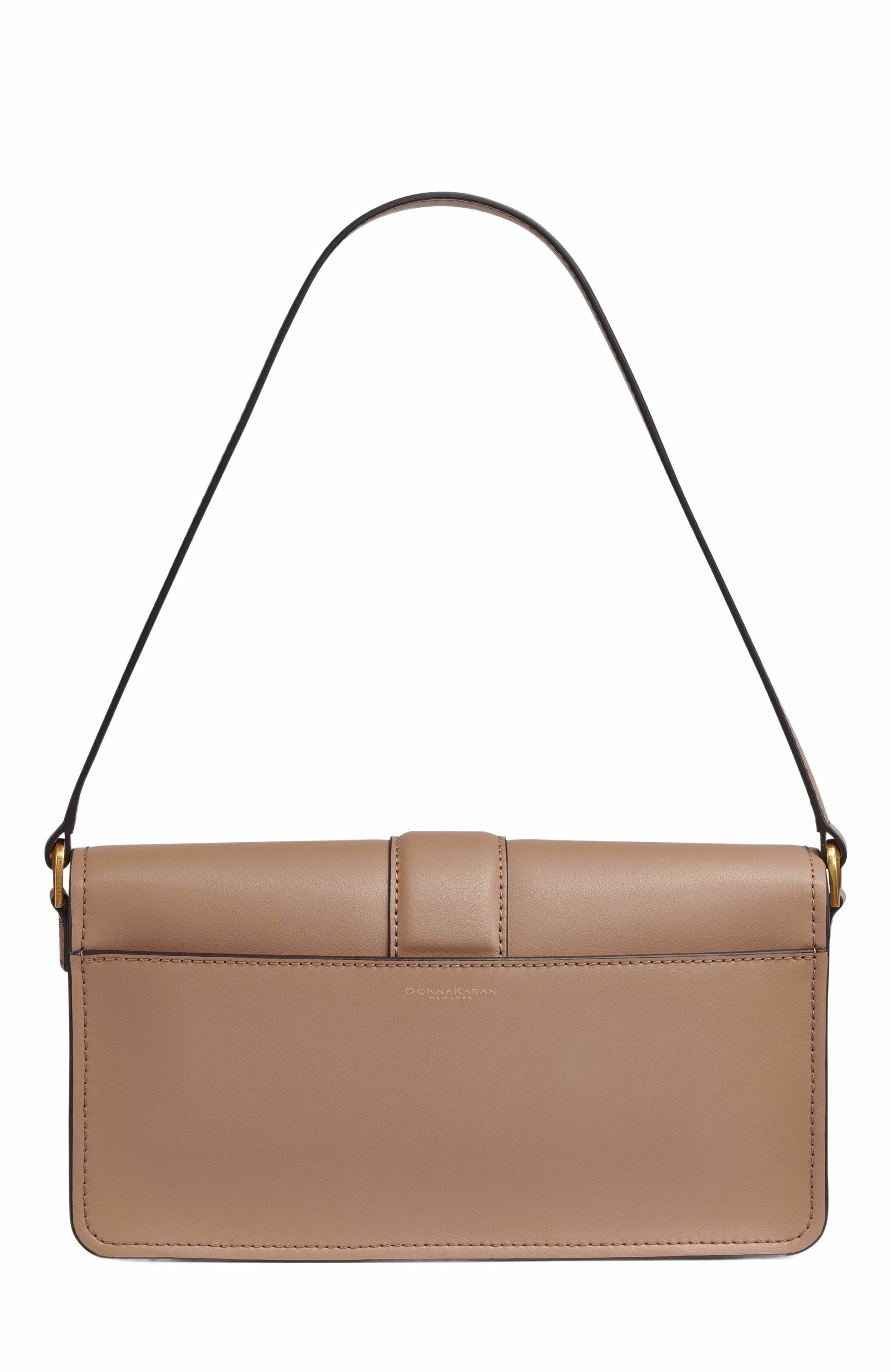 Donna Karan New York Valley Stream Convertible Shoulder, Alternate, color, Toasted Almond