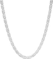 Queen Jewels Men's Italian Chain Necklace