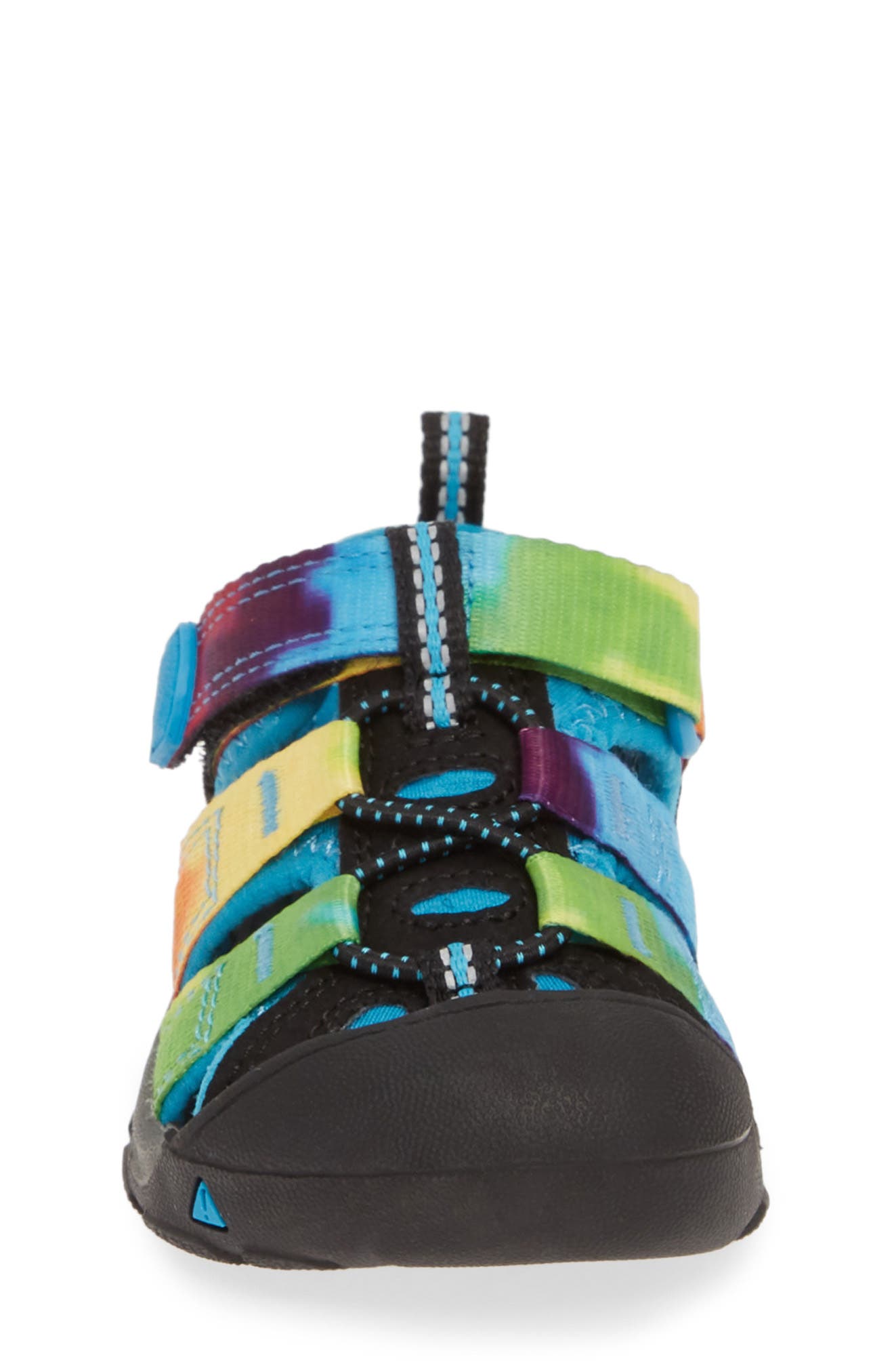 KEEN Kids' Newport H2 Water Friendly Sandal, Alternate, color, Rainbow Tie Dye