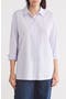 Oversize Organic Cotton Button-Up Shirt