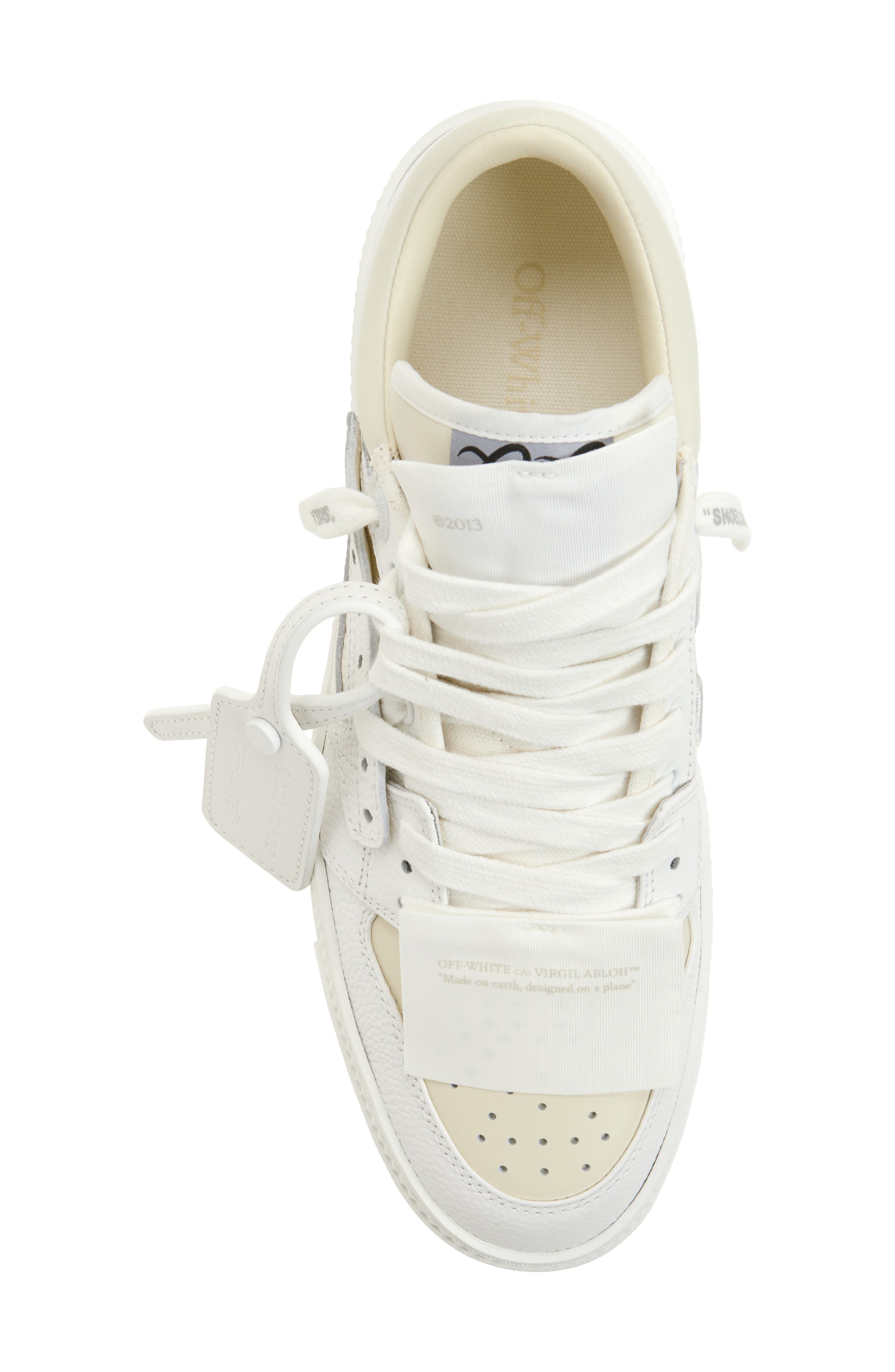 Off-White Low 3.0 Off Court Sneaker, Alternate, color, White - Ivory