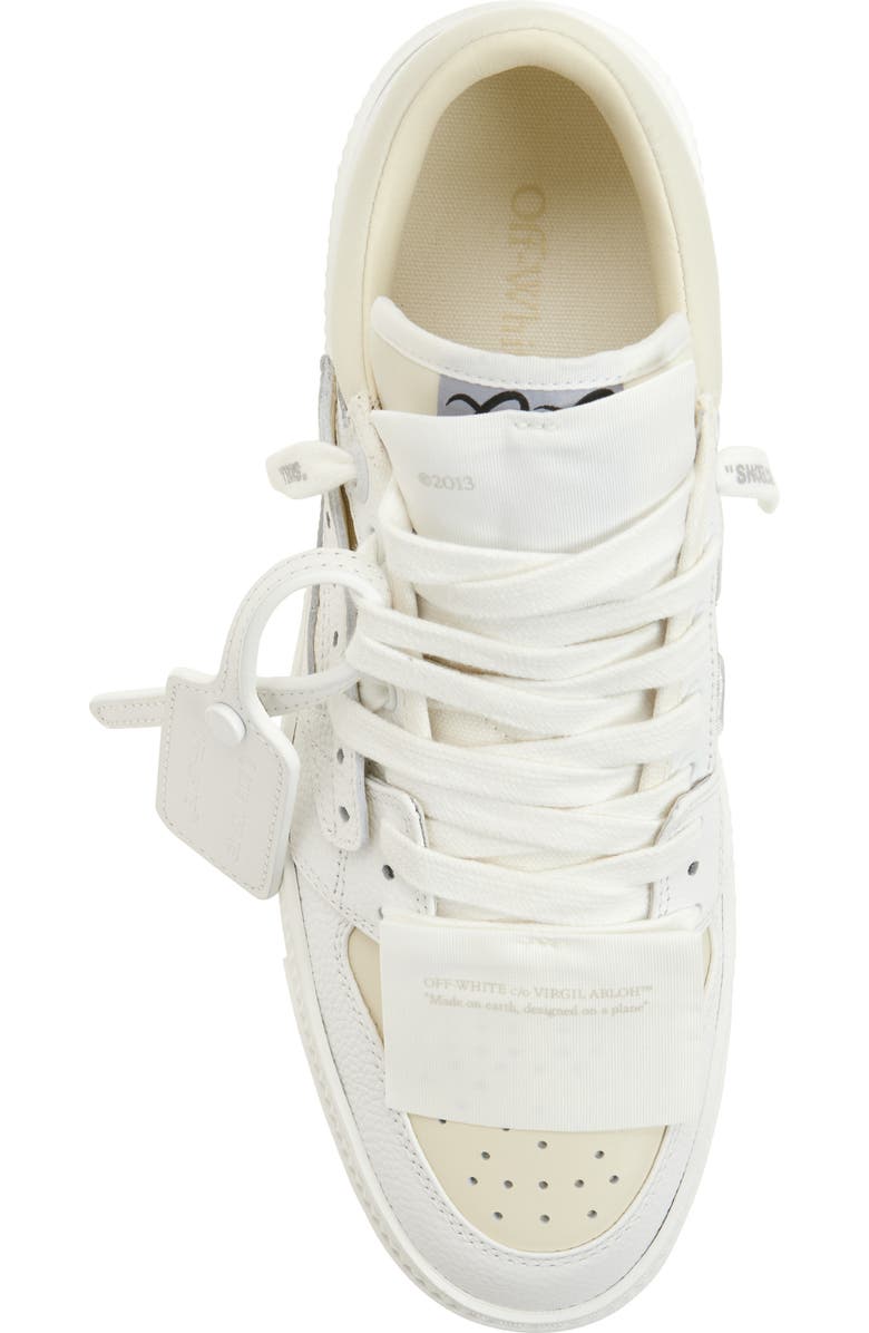 Off-White Low 3.0 Off Court Sneaker, Alternate, color, White - Ivory