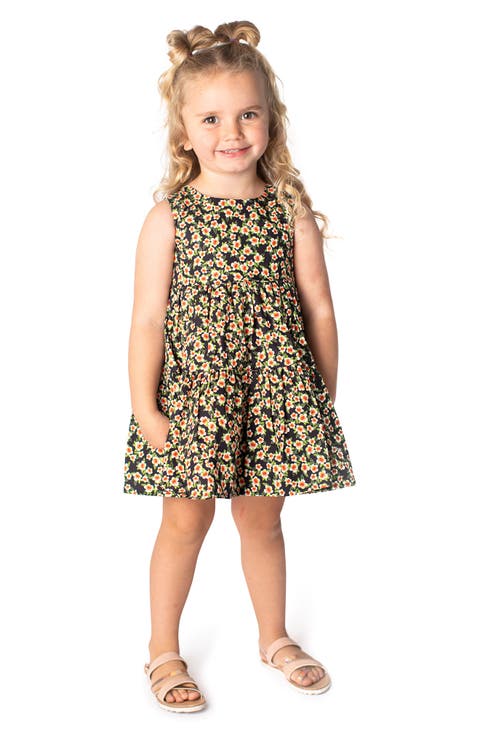 Floral Tiered Cotton Sundress (Baby)