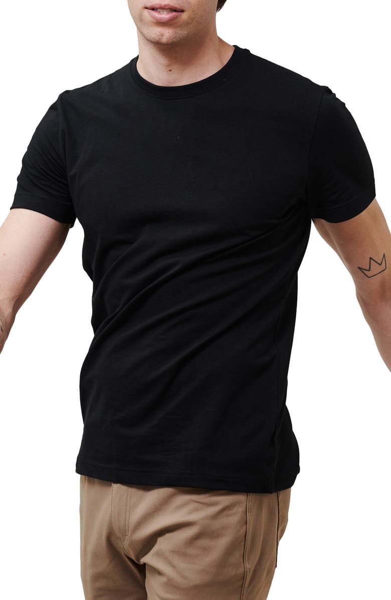 Western Rise Cotton Blend Jersey T-Shirt, Alternate, color, 