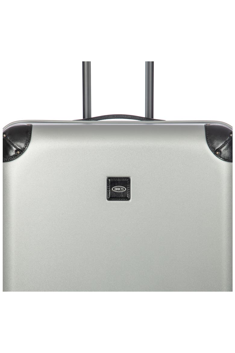 Amalfi 30" Spinner Suitcase, Alternate, color, SILVER/ BLACK