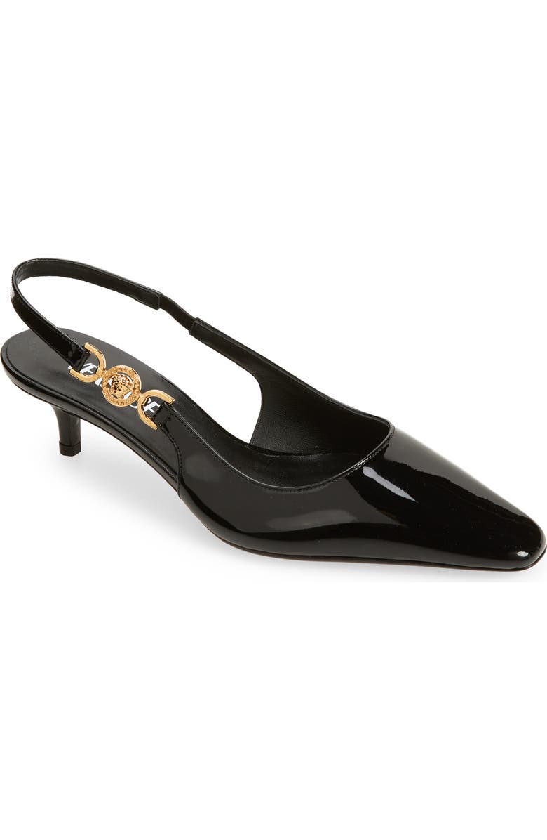 Versace Medusa '95 Kitten Heel Slingback Pump, Main, color,