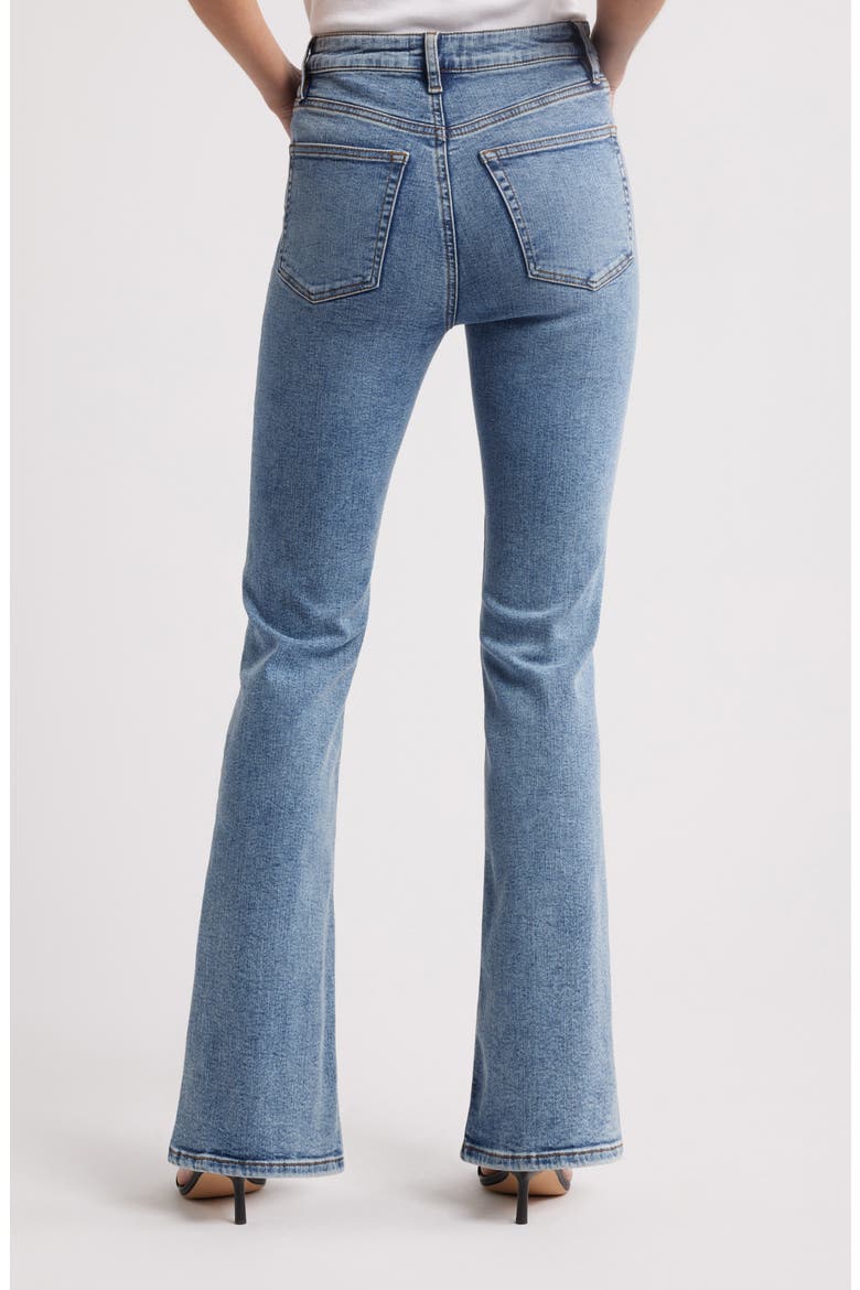 The Reboot High Waist Bootcut Jeans, Alternate, color, CRAVE