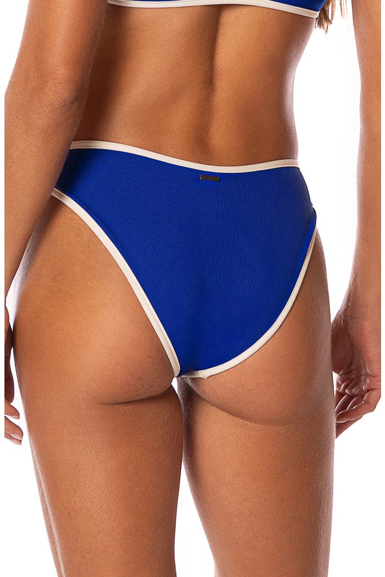 Colbalt Blue Splendour Reversible Bikini Bottoms, Alternate, color, BLUE