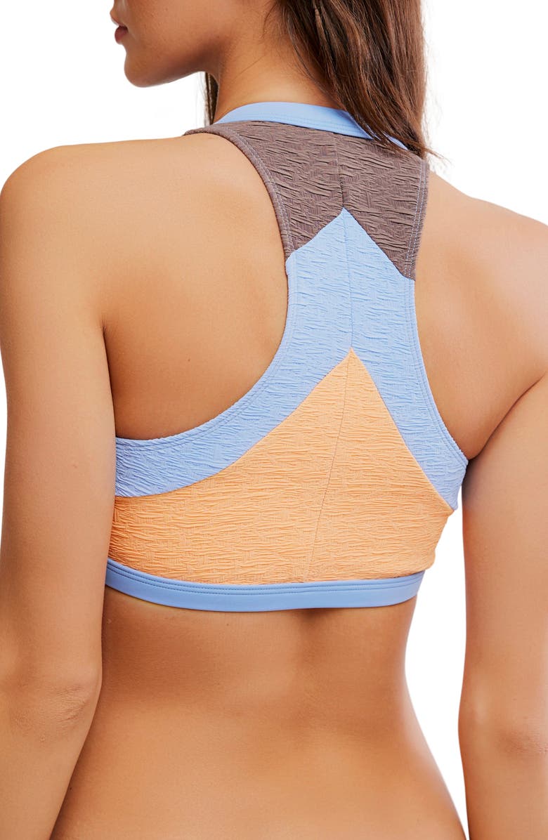 free-est by Free People Kendall Colorblock Bikini Top, Alternate, color, Reef/ Vista Blue/ Mock