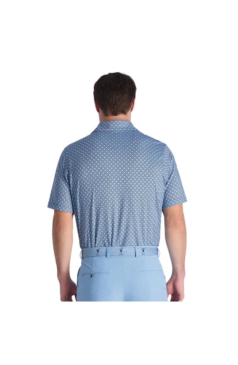 Fairway & Greene Francis Print Mens Golf Polo, Alternate, color, Marine