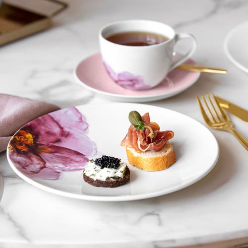 Villeroy & Boch Rose Garden Porcelain Coffee Cup Saucer
