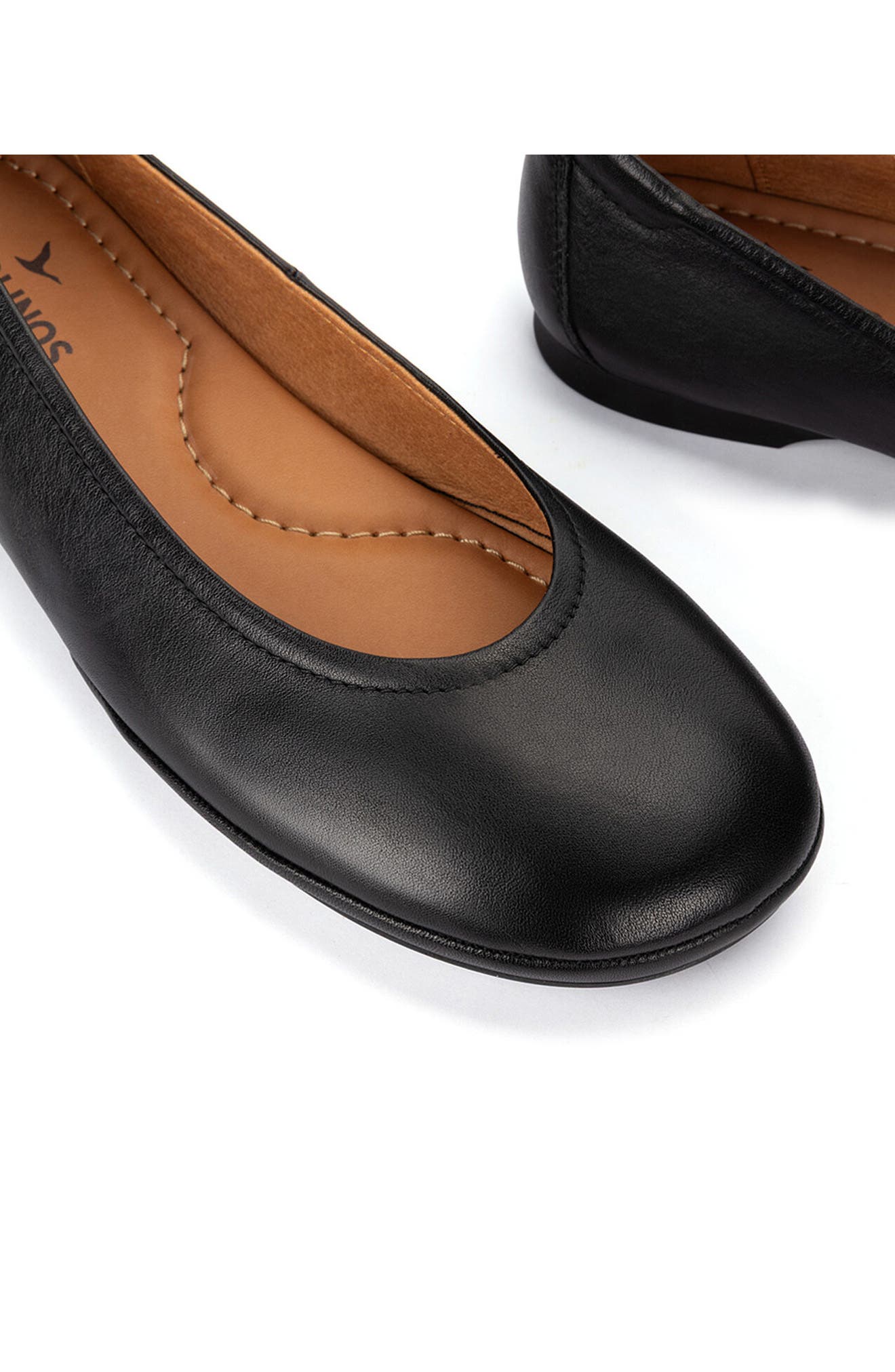 Carmona Flat, Alternate, color, BLACK