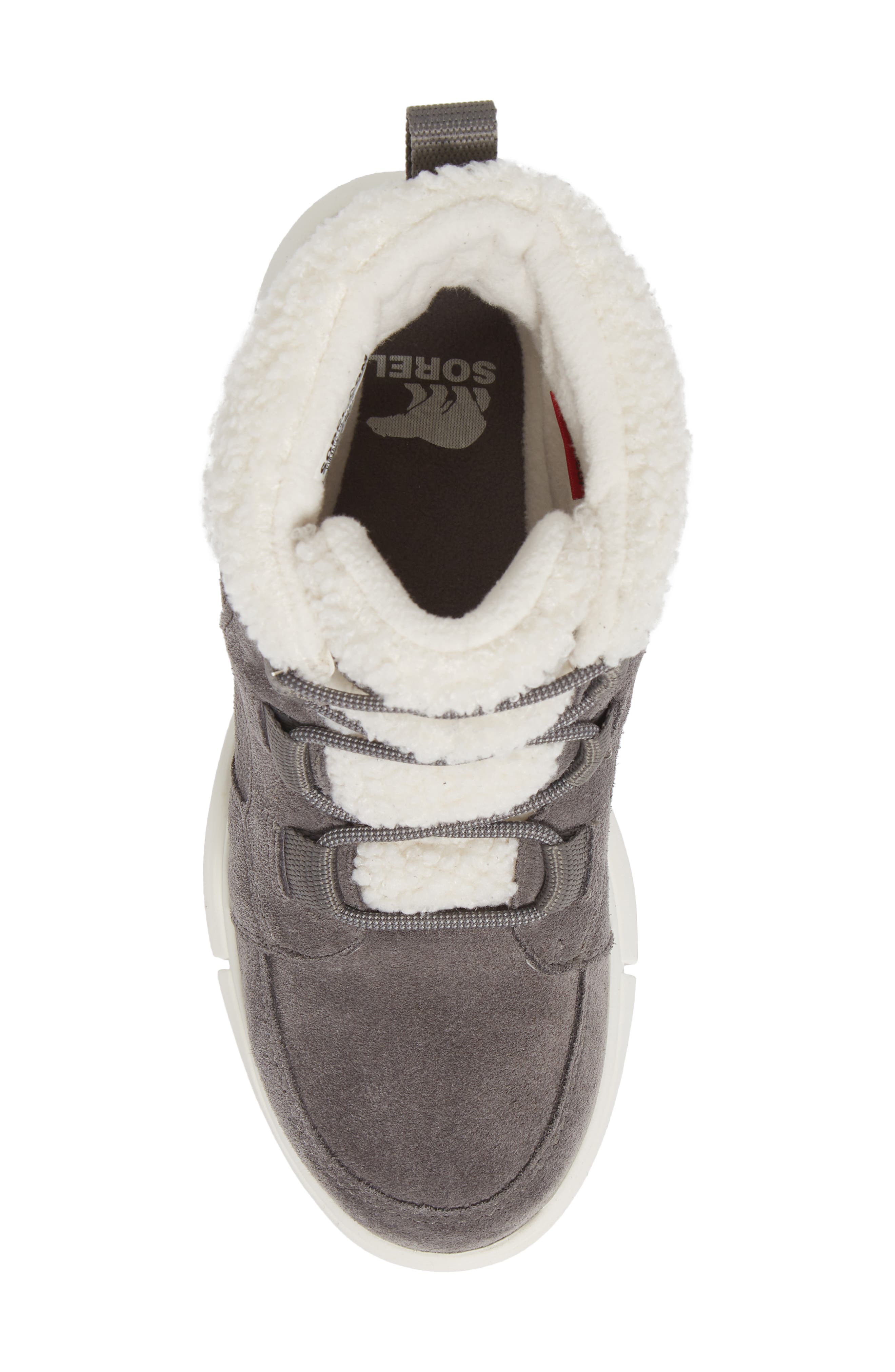 SOREL Explorer<sup>™</sup> II Carnival Cozy Faux Shearling Lined Waterproof Bootie, Alternate, color, 