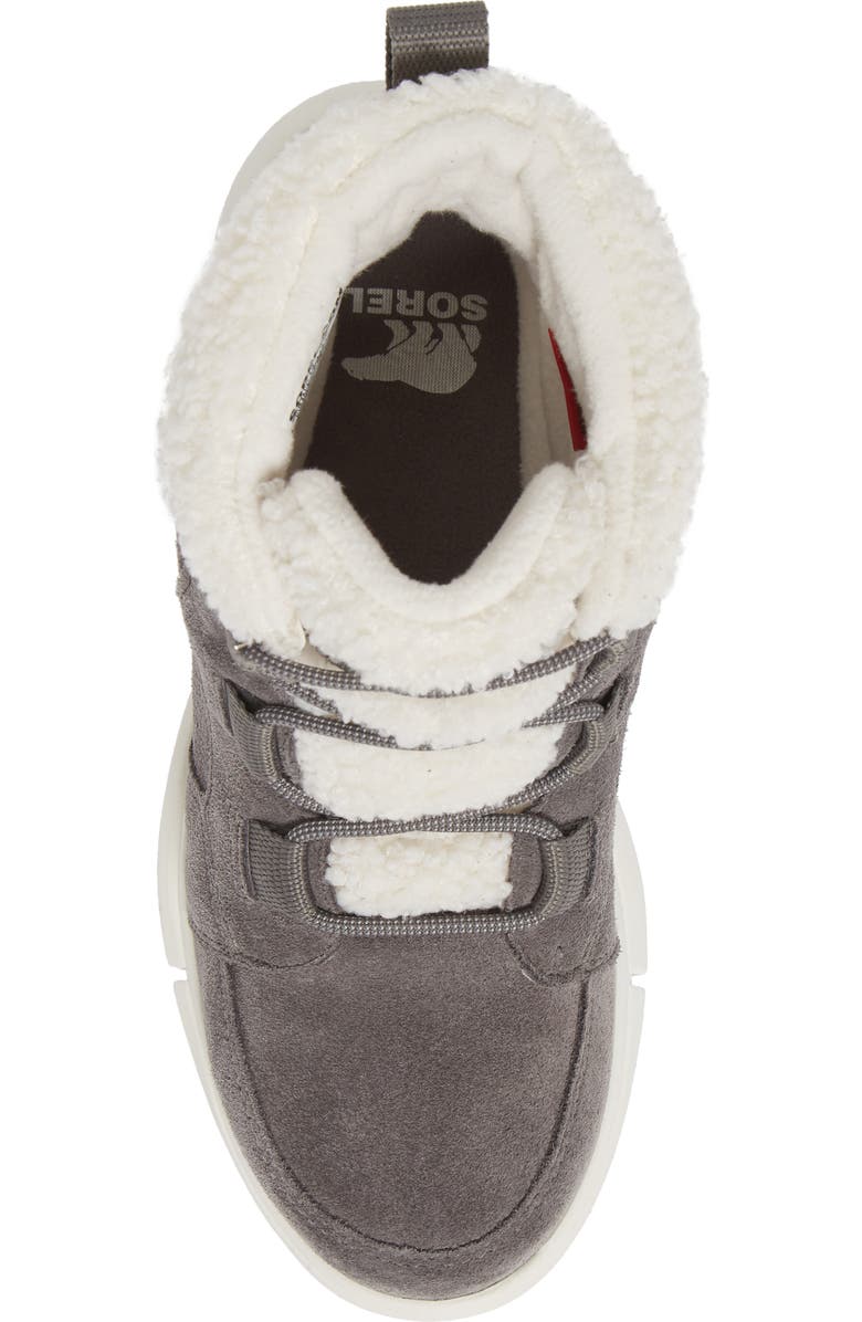 SOREL Explorer<sup>™</sup> II Carnival Cozy Faux Shearling Lined Waterproof Bootie, Alternate, color,