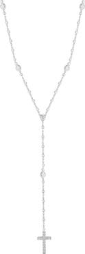 SPHERA MILANO Cubic Zirconia Rosary Y-Necklace