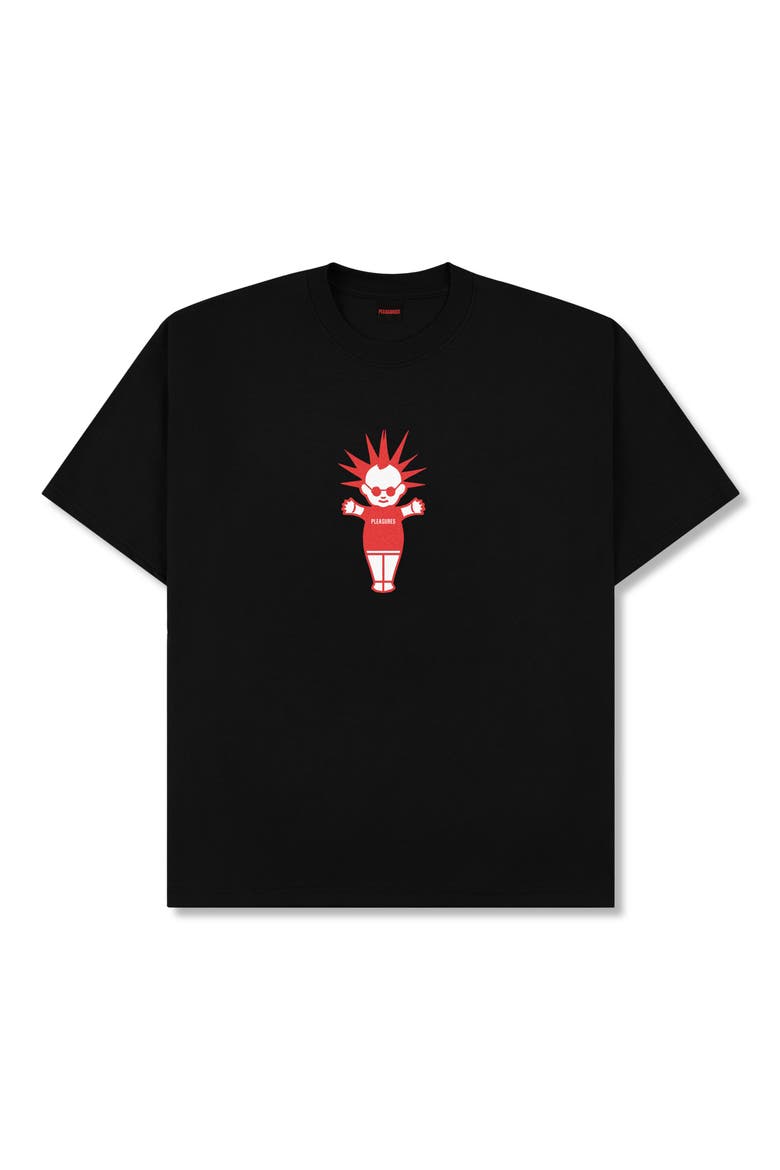 Punkpie Cotton Graphic T-Shirt, Alternate, color, BLACK