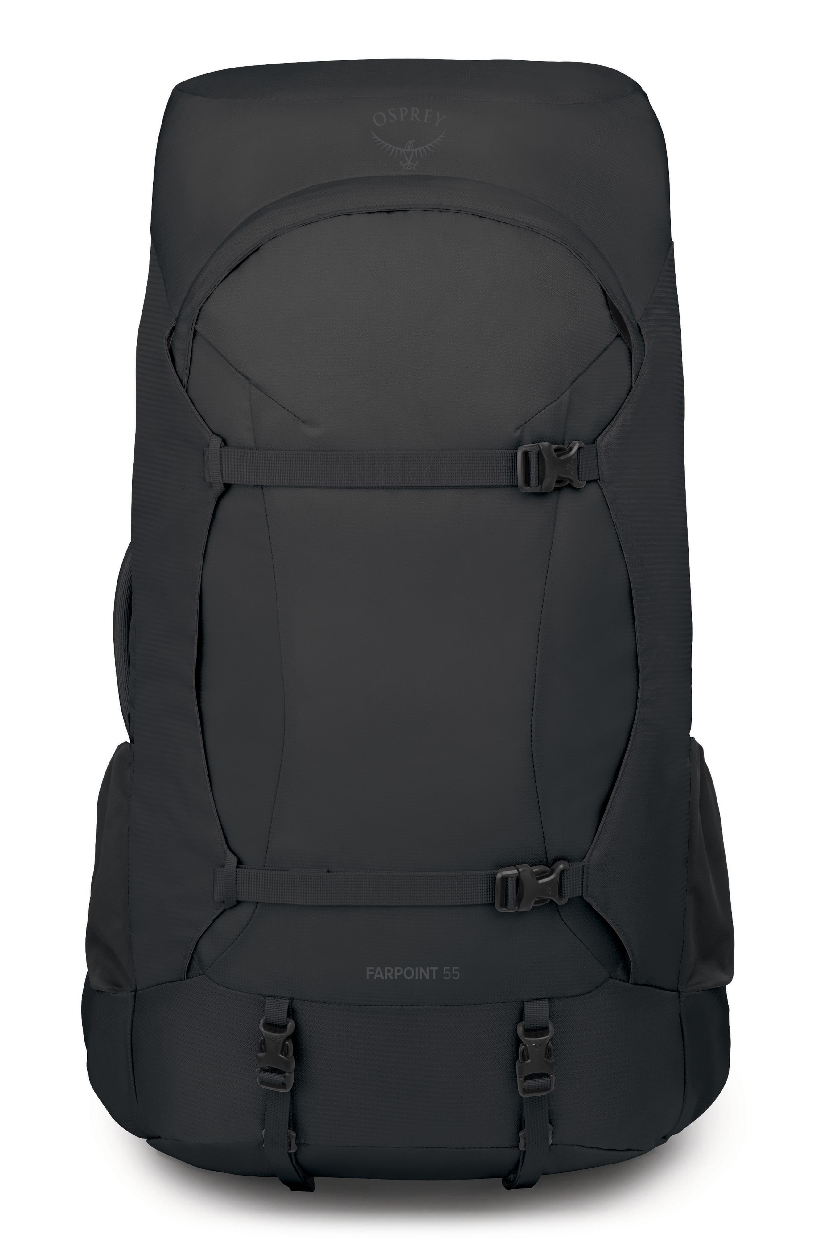 Osprey Farpoint Trek 55-Liter Backpack Luggage, Main, color, Black