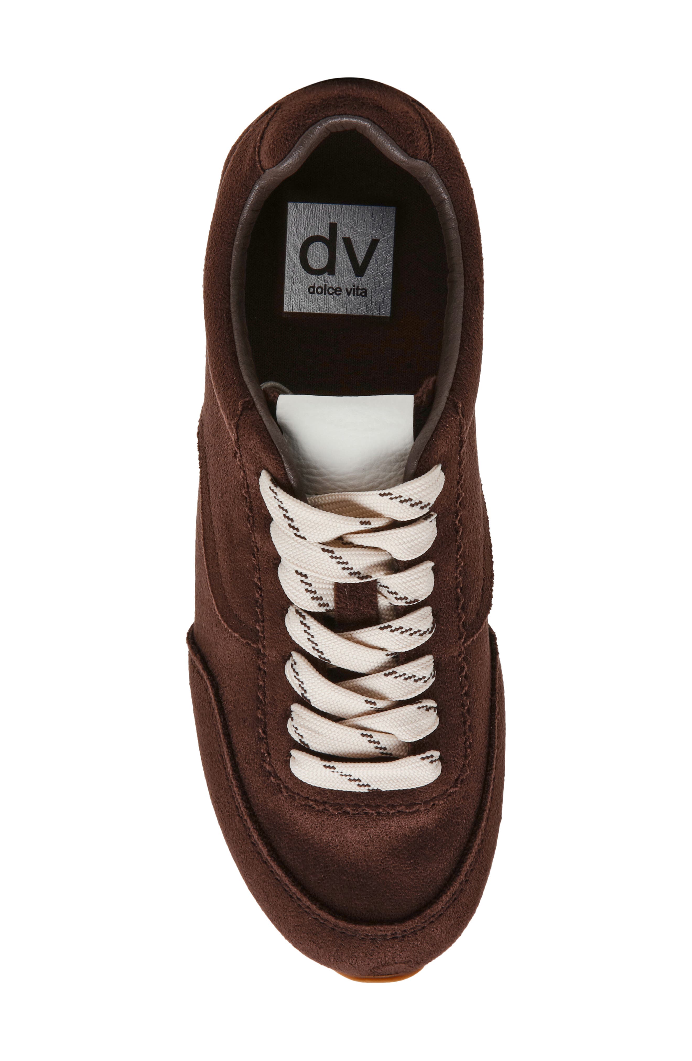 Felsha Sneaker, Alternate, color, BROWN