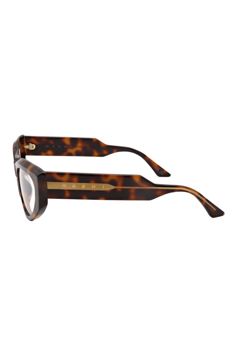 55mm Cat Eye Optical Glasses, Alternate, color, TORT