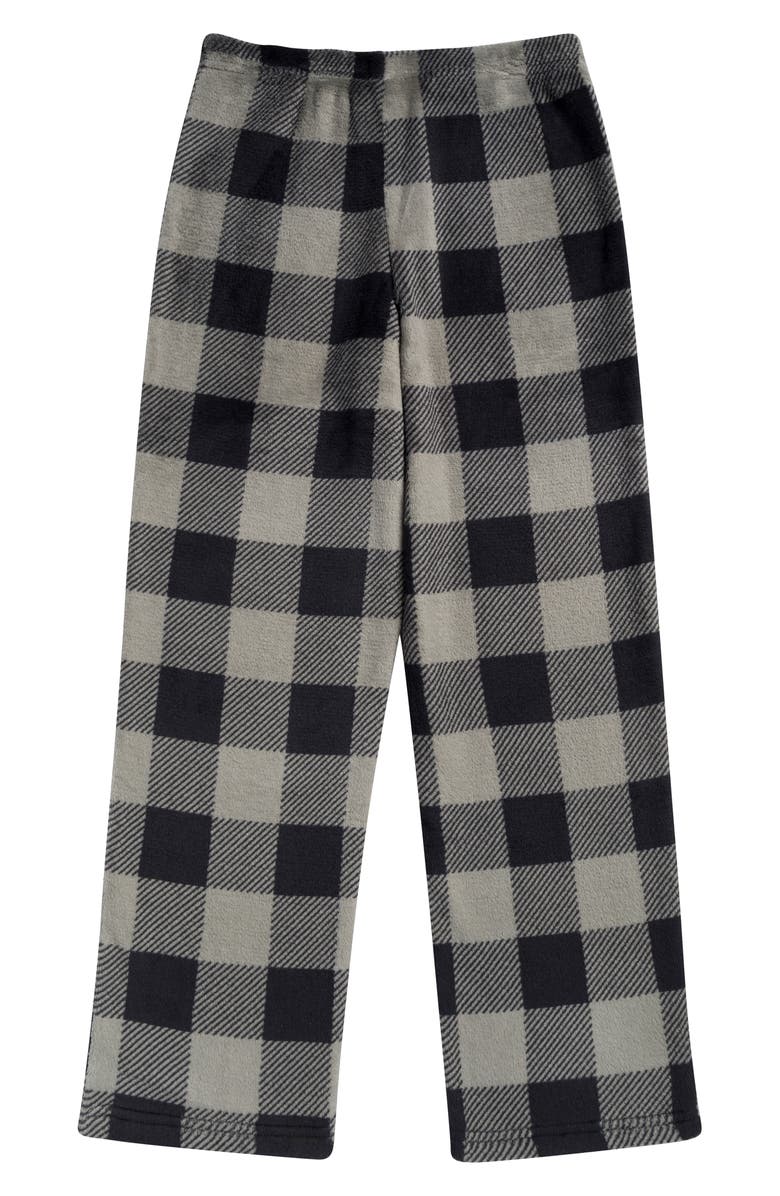 Calvin Klein Kids' Plaid Pajama Pants, Alternate, color, Black Buffalo Plaid
