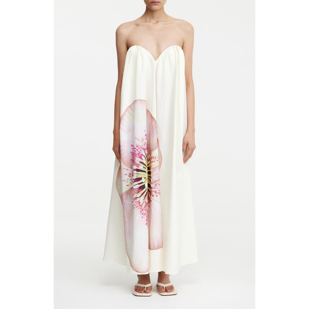 Significant Other Shiloh Floral Strapless Maxi Dress