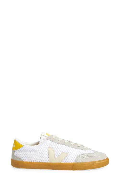 Veja Mesh Rubber Sole Sneakers In Lunar Pierre Sunshine