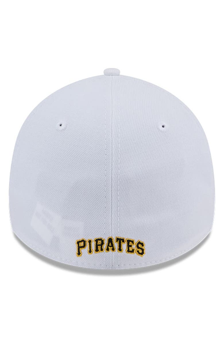 New Era Men's New Era White Pittsburgh Pirates Evergreen 39THIRTY Flex Hat, Alternate, color,