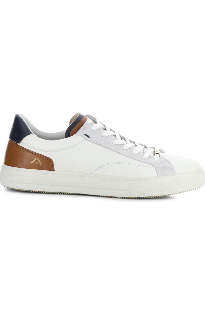 Ambitious 11218 Low Top Sneaker, Alternate, color, Off White/ Cognac Leather