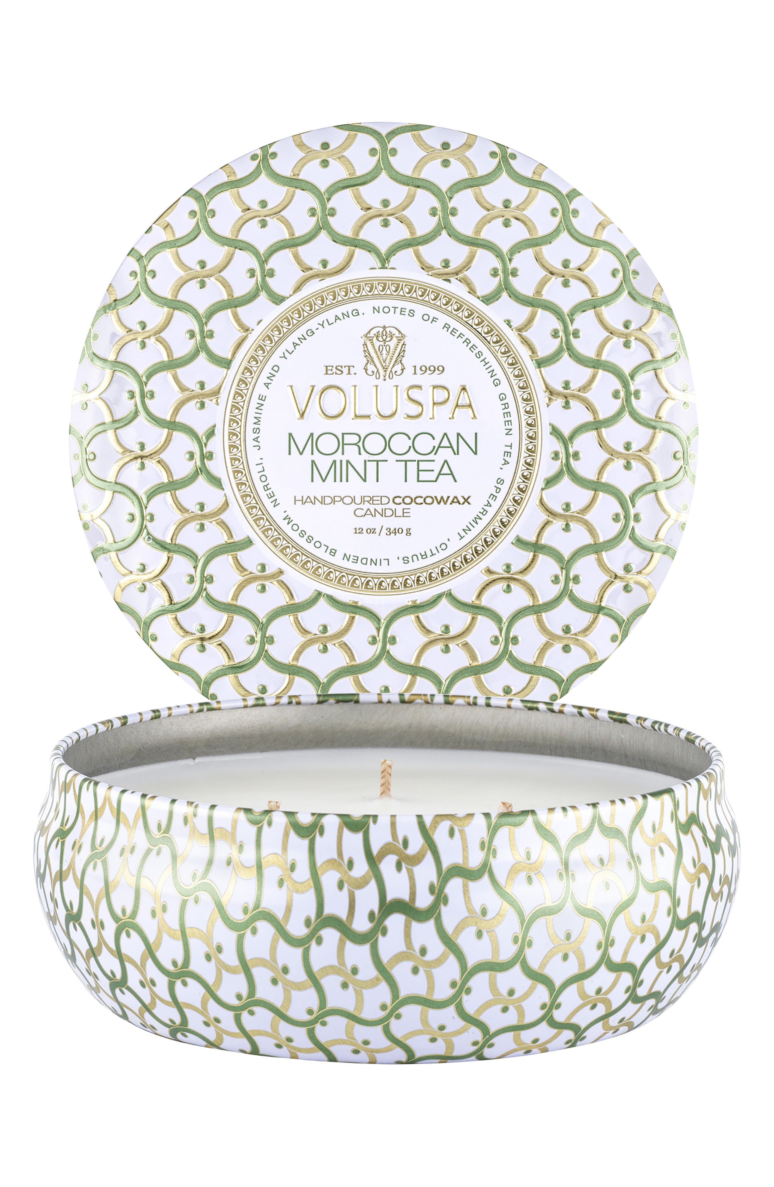 Three-Wick Tin Candle