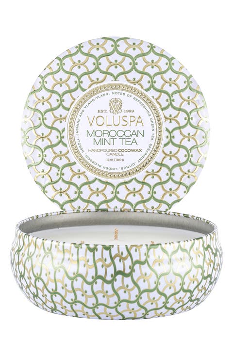 Three-Wick Tin Candle