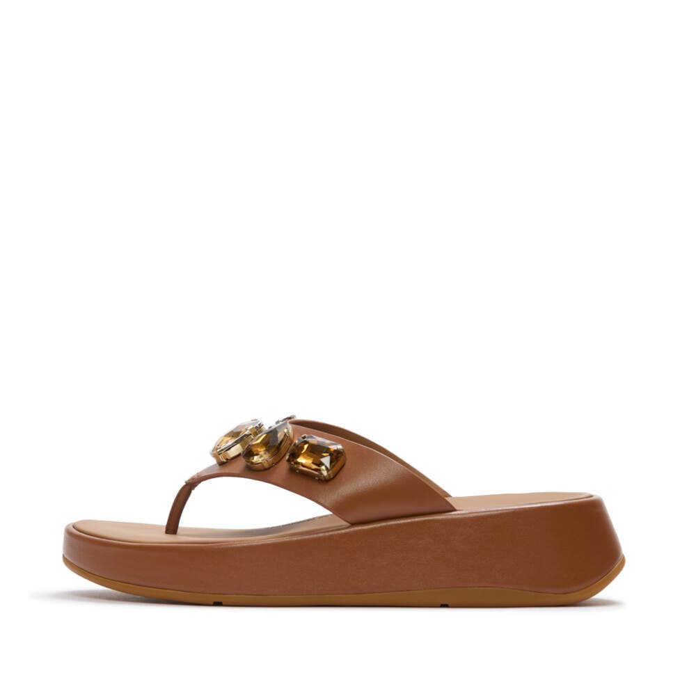 F-Mode Ultra-Jewel TP Sandal, Alternate, color, Deep Tan