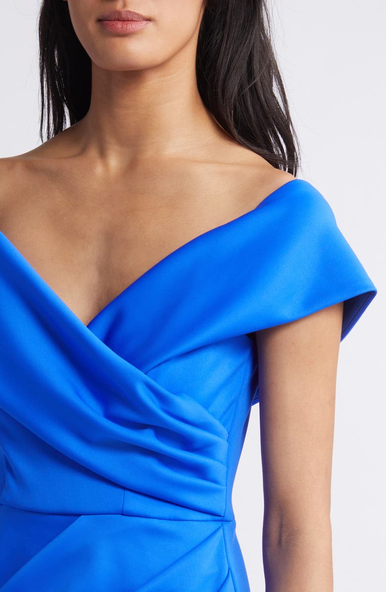 Black Halo Prisma Off the Shoulder Gown, Alternate, color,