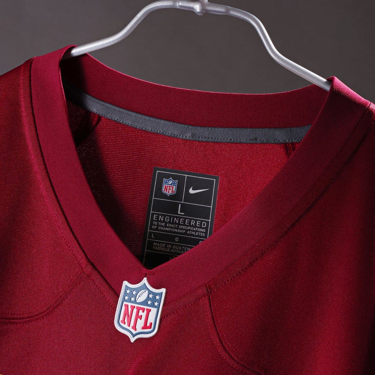 Nike Men's Nike Jacory Croskey-Merritt Burgundy Washington Commanders ...