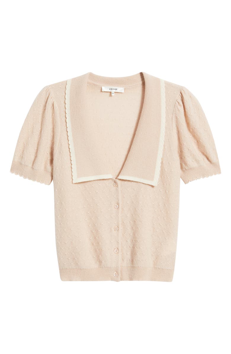 FRAME The Sailor Cashmere Cardigan, Alternate, color, Pink Sand Multi