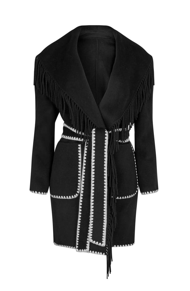 Anne Fontaine Ines Jackets, Main, color, Black