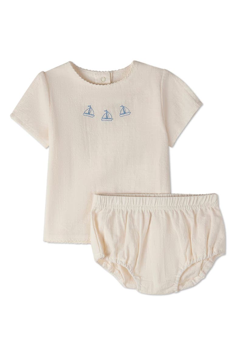 2 Piece Set The Sail Bloomer Set, Main, color, Sea Salt