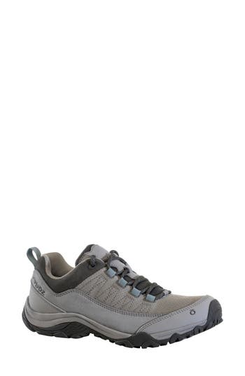 Oboz Ousel Waterproof Hiking Sneaker In Drizzle