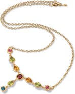 Eloise Jewelry Drop Necklace Multicolor Natural
