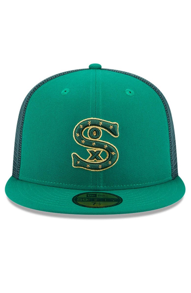 New Era Men's New Era  Kelly Green Chicago White Sox 2023 St. Patrick's Day 59FIFTY Fitted Hat, Alternate, color, 