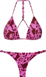 ViX Paula Hermanny OC Ponche Alexa Knotted Bikini Bottoms