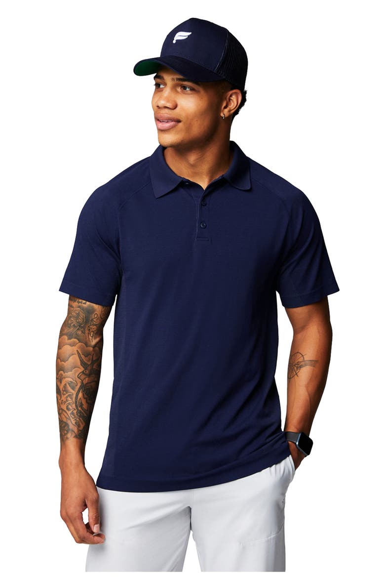 Men's The Training Day Polo, Alternate, color, Deep Navy