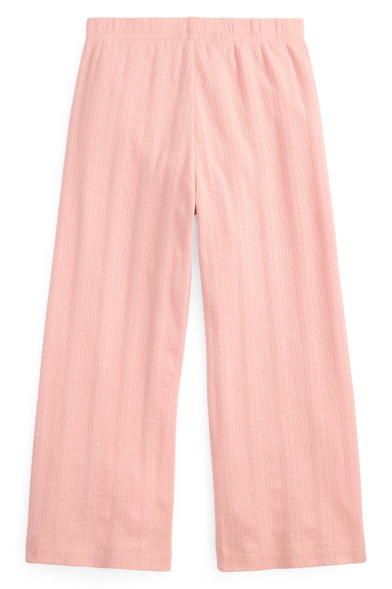Pointelle Knit Cotton Leggings, Alternate, color, ADIRONDACK ROSE