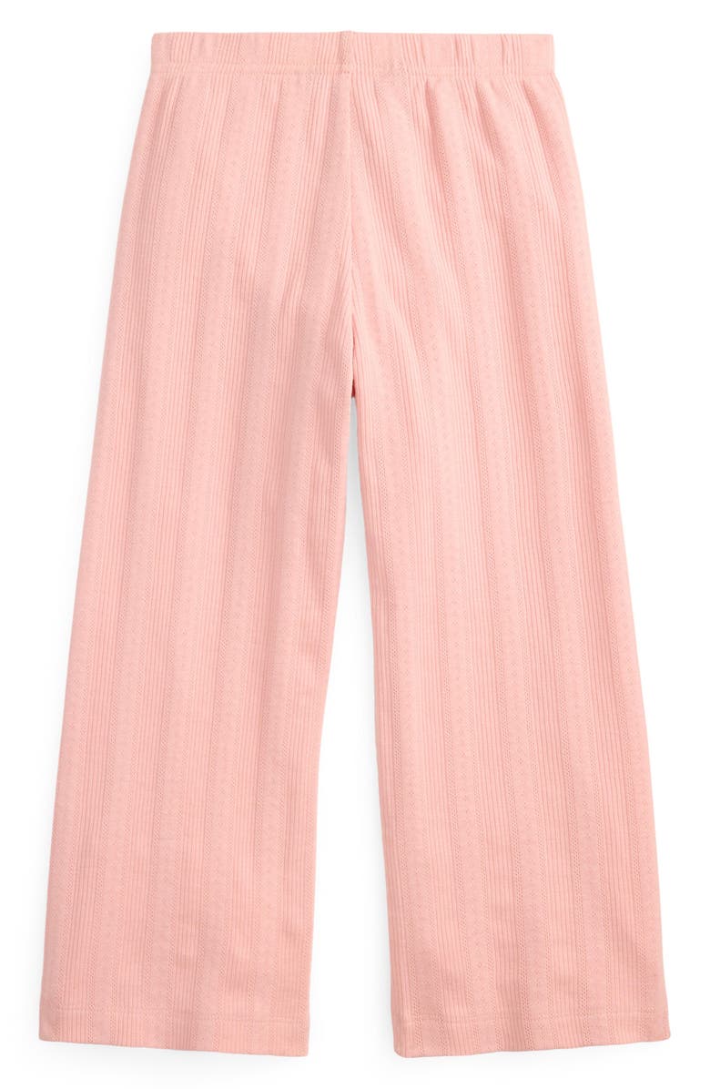 Polo Ralph Lauren Pointelle Knit Cotton Leggings, Alternate, color,