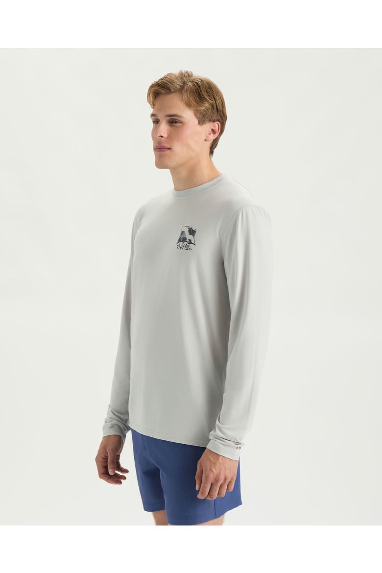 Underwater Diving SLX Performance Long Sleeve Shirt, Alternate, color, Mist Grey Heather