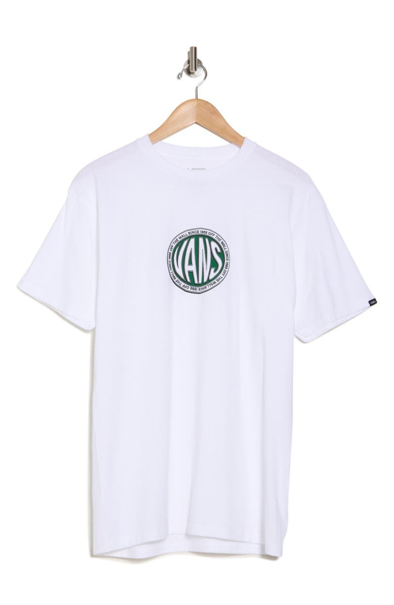Vans Classic Bold Logo Graphic T-Shirt, Alternate, color, White