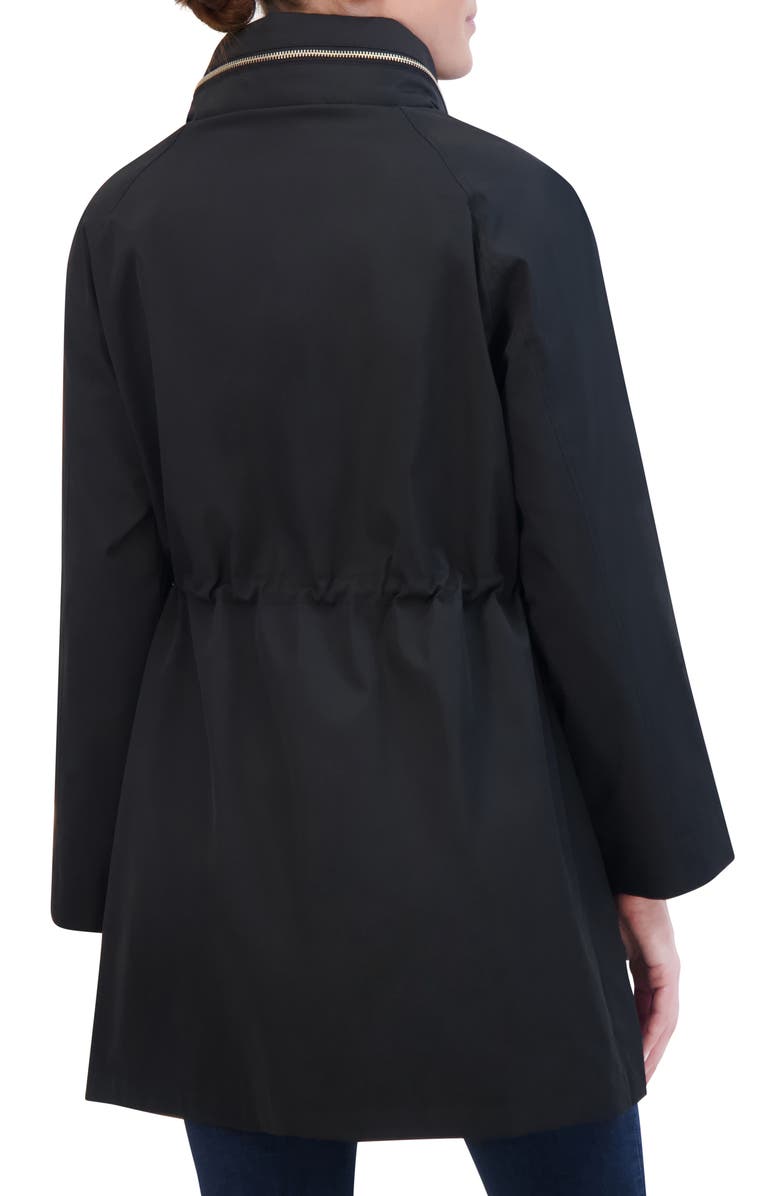 Rebecca Minkoff Oversize Water Repellent Hooded Rain Jacket, Alternate, color, 