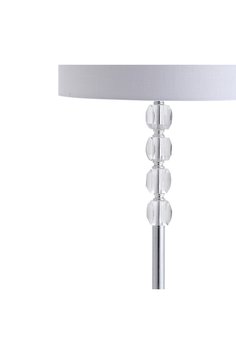 Aubrey Crystal / Metal LED Floor Lamp, Alternate, color, Clear/Chrome