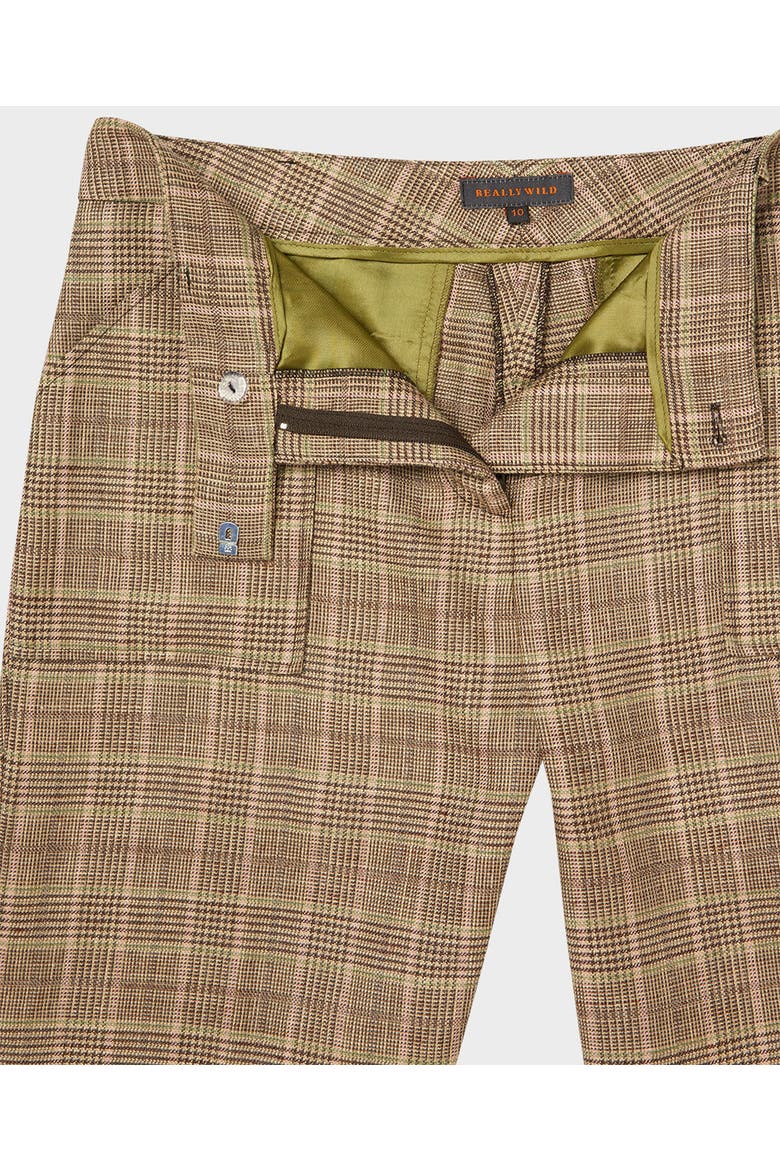 Tweed Shorts with Patch Pocket, Alternate, color, Brown Tweed